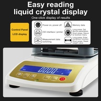 Manufacturer Gold Density Meter Digital Gold Density Tester Jewelry Measurement Analyzer Silver Precious Metal Testing Equipment