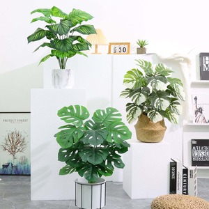 <span class=keywords><strong>Plante</strong></span> tropicale artificielle Monstera Bananier, décoration de jardin intérieure et extérieure, arbre artificiel en pot, durable, respectueux de l'environnement, pour la remise des diplômes - Product Image 3