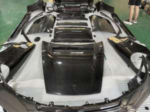 Kit complet en fibre de carbone personnalisé 3K - Capot, spoiler et garniture intérieure pour voiture de sport 992/<span class=keywords><strong>718</strong></span>, modification inspirée de la course automobile - Product Image 3