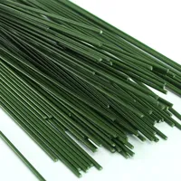 Batang Kawat Besi 45/40/35/30/28/20/15/8cm untuk Bunga Sabun Mawar, Bahan Kemasan Aksesoris