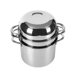 12 Quart 304 stainless steel noodle cooking pasta pot with inner basket