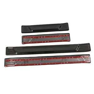 WZXD - Protectores de Umbral de Puerta de Titanio Negro para Automóvil, Placa de Protección Interior para Byd Seal 2021 2022 - Product Image 6