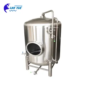 Tanque de vinho comercial de aço inoxidável 304 2000l, máquina de fermentação/equipamentos para venda