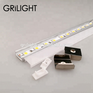 Profils d'extrusion en aluminium en forme de V et en forme de U pour barre lumineuse LED, profil en aluminium pour bande LED - Product Image 2