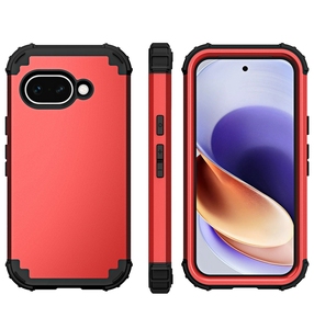 Heavy Duty Hybrid Armor Defender Fashion 3 en 1 High Impact Antichoc 360 Protection complète pour <span class=keywords><strong>Google</strong></span> <span class=keywords><strong>Pixel</strong></span> 9A Case - Product Image 3