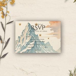 ชุดเครื่องเขียนงานแต่งงานแนวแฟนตาซีผจญภัยการออกแบบกระดาษและกระดาษแข็งแบบปรับแต่งได้สไตล์ Mori Ke เป็นมิตรต่อสิ่งแวดล้อม - Product Image 6