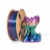 PLA 1,75 mm 1 kg slagvast, hoge sterkte, professioneel 3D-printfilament PLA SILK/PLA regenboogkleurig filament