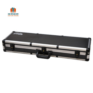 De aluminio de barbero de la caja de herramientas para camiones <span class=keywords><strong>dj</strong></span> arma muestra almacenamiento portátil maletín caso de vuelo co - Product Image 4