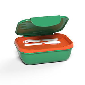 Boîte à lunch de salle à <span class=keywords><strong>manger</strong></span> pour enfants personnalisée Récipient pour aliments avec séparateur Boîte à bento sûre et de qualité alimentaire pour la cuisine - Product Image 2