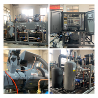 Équipement de refroidissement industriel automatique, personnalisé, durable, à faible bruit, à vis, refroidi par eau, pour processus d'usine
