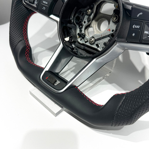 Volant de voiture sport en cuir, styles basiques les plus vendus, pour <span class=keywords><strong>Audi</strong></span> R8, A3, A4, A5, A6, A7, A8, B9, R8, S3, S4, S5, A1, S1, TT, C8 - Product Image 4