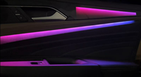Kit complet d'éclairage dynamique pour l'intérieur de voiture, 64 couleurs, pour VW B8 2019-2024, accessoires de mise à niveau de l'éclairage intérieur automobile