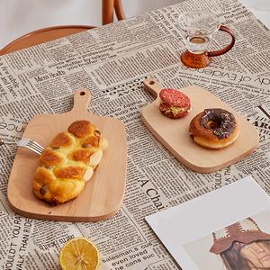 Nhà Máy Bán buôn tùy chỉnh nhà bếp rắn Keo Gỗ thớt với xử lý xách tay dày thớt gỗ - Product Image 6