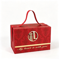 Boîte cadeau rigide de luxe biodégradable, recyclable et réutilisable pour mariage, fête, cadeaux de demoiselles d'honneur, bonbons, chocolat, bougies