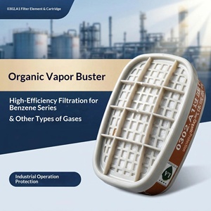 High Quality Reusable OEM-6059 Combined Gas Cartridge ABEK1 Activated <strong>Carbon</strong> PP Material B Class Multi <strong>Filter</strong> <strong>Respirator</strong> Dust - Product Image 6