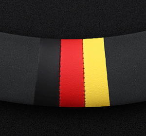 Funda Universal de Cuero PU para <span class=keywords><strong>Volante</strong></span> de Coche, Apta para <span class=keywords><strong>Volante</strong></span> de <span class=keywords><strong>Volkswagen</strong></span> - Product Image 6