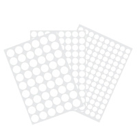Autocollant de couverture de trou de vis de meubles autocollant d'étanchéité auto-adhésif en PVC autocollant de couverture de couvercle de vis