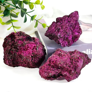 1 pièce de pierre brute de rubis CRYSTAL HOLA, vente chaude, spécimen de corindon rouge enchanteur pour la collection de <span class=keywords><strong>minéraux</strong></span> <span class=keywords><strong>et</strong></span> de <span class=keywords><strong>cristaux</strong></span> - Product Image 2