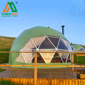 Tente dôme de 6 mètres <span class=keywords><strong>geodome</strong></span> de station glamping tente de maison géodésique à vendre - Product Image 3