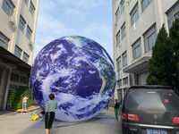Ballon gonflable géant de planète Terre gonflable pour décoration thématique