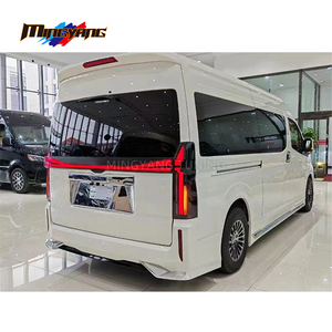 Kit de Carrocería para Toyota Hiace, Diseño <span class=keywords><strong>Lx</strong></span> <span class=keywords><strong>2019</strong></span>+, Parachoques, Capó, Faros Delanteros, Luces Traseras, Actualización a LM350 - Product Image 6