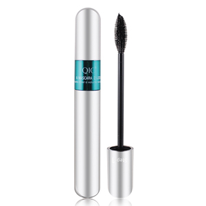 QIC Q802 Rímel Doble Cabezal 2 en 1, Rizado Denso 4D, Anti-Manchas, Sin Aceite, Negro, Resistente al Agua y al Sudor, Larga Duración, Natural - Product Image 4