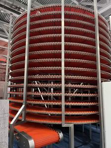 Plastik Modüler Bantlı Çok Katmanlı Spiral Soğutma Kulesi Konveyörü (Kek, Hamur, Tost, Ekmek, Pizza, Pasta, Bisküvi için) - Product Image 6