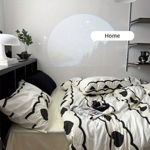 100% Polyester hoa in mô hình mền và bộ đồ giường đặt cho mùa hè sử dụng - Product Image 5