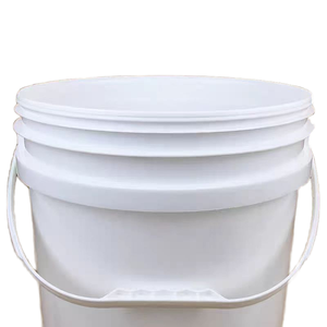 ถังพลาสติกสีขาวขนาด20ลิตรปิดผนึกพร้อมฝาถังน้ำยางข้นสำหรับปุ๋ยที่ละลายน้ำได้ถังเปล่าขนาดเล็ก - Product Image 2