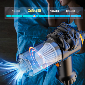 ミニコードレス高ポータブルパワー掃除機ワイヤレス充電式パワフルなハンドヘルドダストカー家電 - Product Image 4