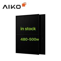 Panel Surya AIKO-A-MCE54Mw Seri Neostar 470W hingga 500W Modul PV Kontak Belakang Tipe-N untuk Asia Tenggara dan Timur Tengah