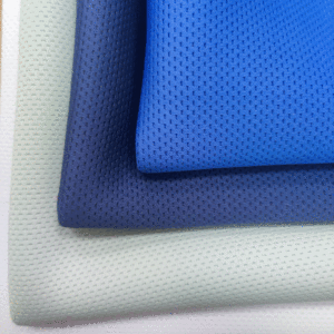 Tissu <span class=keywords><strong>en</strong></span> <span class=keywords><strong>maille</strong></span> papillon 3D Air Mesh RPET Tissu sandwich <span class=keywords><strong>en</strong></span> spandex polyester recyclé - Product Image 3