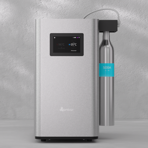 Dispenser Elettrico Sottolavello Lonsid in Acciaio Inox per <span class=keywords><strong>Acqua</strong></span> <span class=keywords><strong>Frizzante</strong></span> 4-in-1 Multifunzione Caldo/Freddo per Lavello Cucina Hotel - Product Image 1