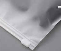 Sacs à fermeture éclair en plastique transparent en Pvc, emballage personnalisé pour vêtements, cheveux, bijoux avec vos propres Logos et étiquette autocollante
