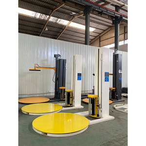 Industrial Pallet Wrapping <b>Machine</b> with Adjustable Tension and Wrapping Layers - Product Image 4