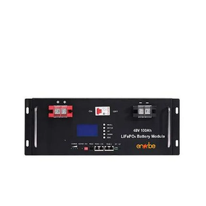 Módulo de Batería LiFePO4 de 48V 100Ah, Paquete de Baterías de Almacenamiento de Energía, Montaje en Rack para Sistema de Energía Doméstica - Product Image 1