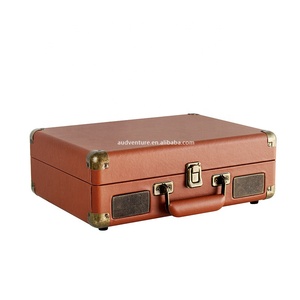 Máy Quay Đĩa Hát Di Động Cổ Điển Bán Chạy 33/45/78 RPM Máy Quay Đĩa Than LP Loa Tích Hợp Máy Hát - Product Image 2
