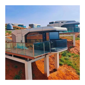 Phong cách mới nổi thuyền prefab <span class=keywords><strong>container</strong></span> nhà khách sạn trên nước nổi khách sạn nhà thuyền cho khách sạn - Product Image 4