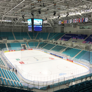 UMHWPE Patins <span class=keywords><strong>de</strong></span> <span class=keywords><strong>hockey</strong></span> synthétiques pour patinoires <span class=keywords><strong>de</strong></span> projection extérieures Coupe personnalisée pour les patinoires intérieures - Product Image 1