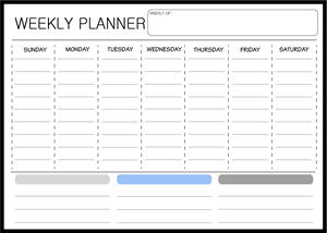 Vente flash Aimant de réfrigérateur Tableau blanc Planificateur mensuel amovible Calendrier magnétique effaçable à sec - Product Image 4