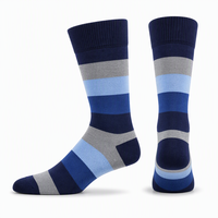 Chaussettes en coton pour hommes, rayées, multicolores, décontractées, pour le sport ou le bureau, douces, respirantes, avec bord côtelé