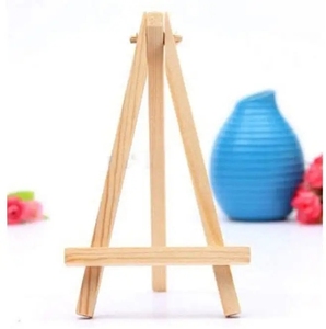 子供と学生のための木製絵画イーゼルミニポータブル木製ディスプレイイーゼルスタンド - Product Image 5