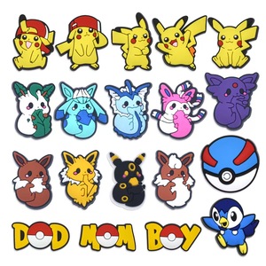 Adorno <span class=keywords><strong>de</strong></span> Zapatos <span class=keywords><strong>de</strong></span> Goma Suave con Diseño <span class=keywords><strong>de</strong></span> <span class=keywords><strong>Pikachu</strong></span> <span class=keywords><strong>de</strong></span> Dibujos Animados HY, Accesorios DIY Personalizados <span class=keywords><strong>de</strong></span> Alta Calidad, Decoraciones para Zapatos <span class=keywords><strong>de</strong></span> Pokémon - Product Image 1
