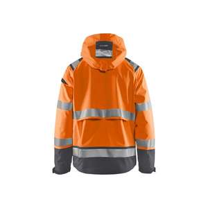 BLAKLADER - 498719875396XXL <b>Hi</b>-<b>Vis</b> Shell jacket <b>Orange</b>/Mid grey - EAN 7330509745212 <b>HI</b>-<b>VIS</b> WORKWEAR - Product Image 2