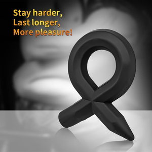 Anillo para Pene de Silicona Líquida, Juguete Sexual Masculino para Retrasar la Eyaculación, Anillo para Pene Cómodo, Anillo para Pene Grande, Love 18 - Product Image 1