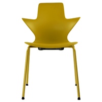 Chaise de restaurant empilable moderne en plastique unique conforme à la norme ANSI/BIFMA
