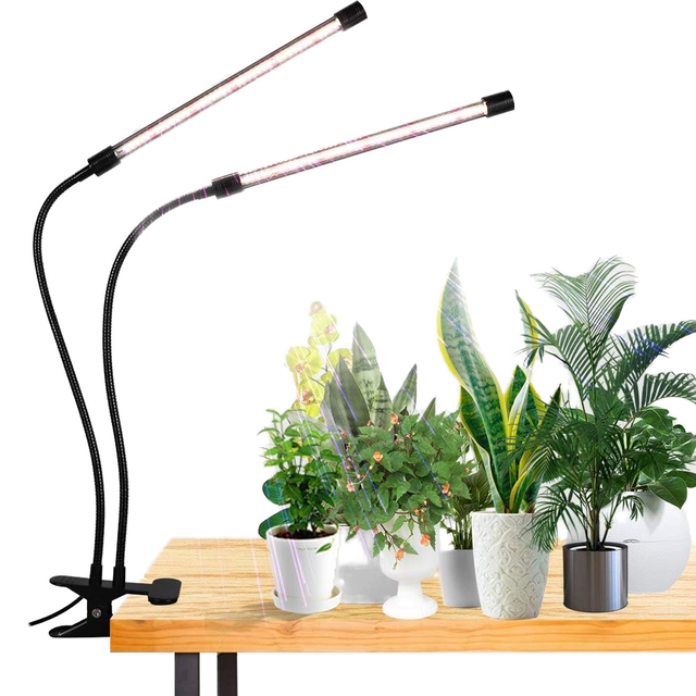 Adjustable Height LED Grow Lights Large Illumination Area with 10 Dimmable Levels and Full Spectrum for All Plants COB Chip