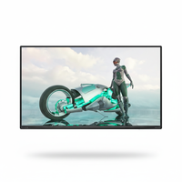 Monitor Layar Lebar Kapasitif IPS Full HD 16:9 21,5 27 Inci Baru ODM/OEM 144Hz untuk PC dengan Antarmuka 2.0/DP USB VGA DVI, Bersertifikasi RoHS