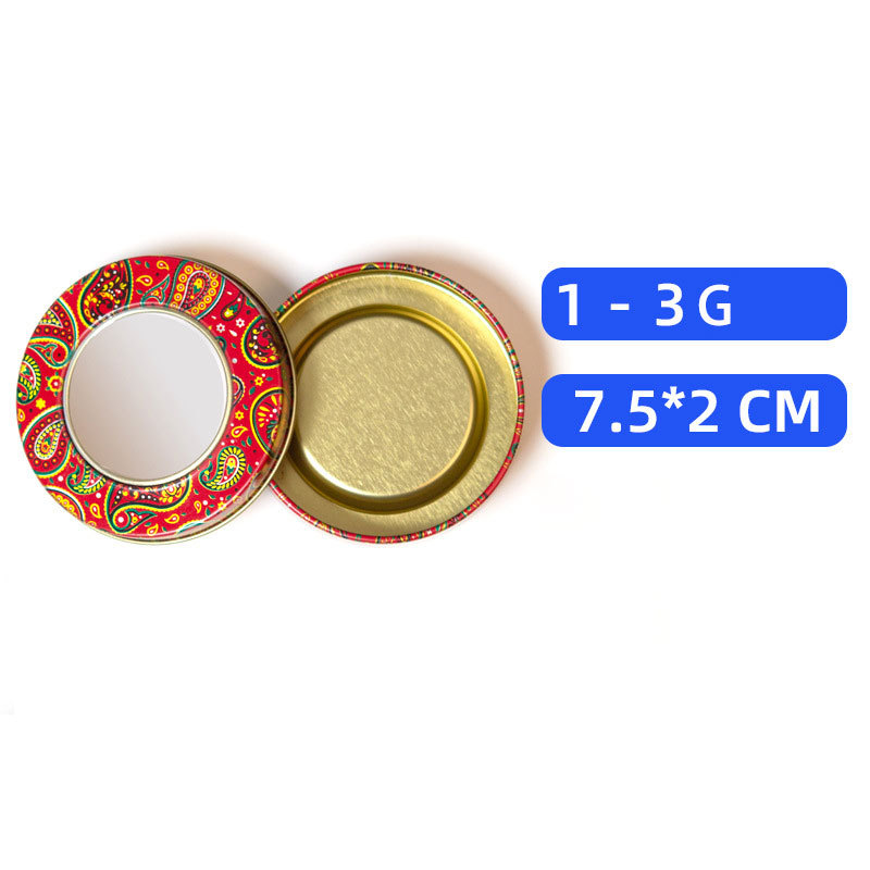 สีแดง 1-3g(D7.5*H2cm) 300ชิ้น/กล่อง