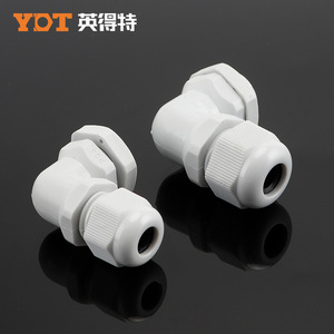ตัวเชื่อมต่อสายเคเบิลไนลอนแบบ Yot 90 องศา ชนิด M เกลียวเมตริก IP65 สำหรับการปิดผนึกสายเคเบิล - Product Image 2